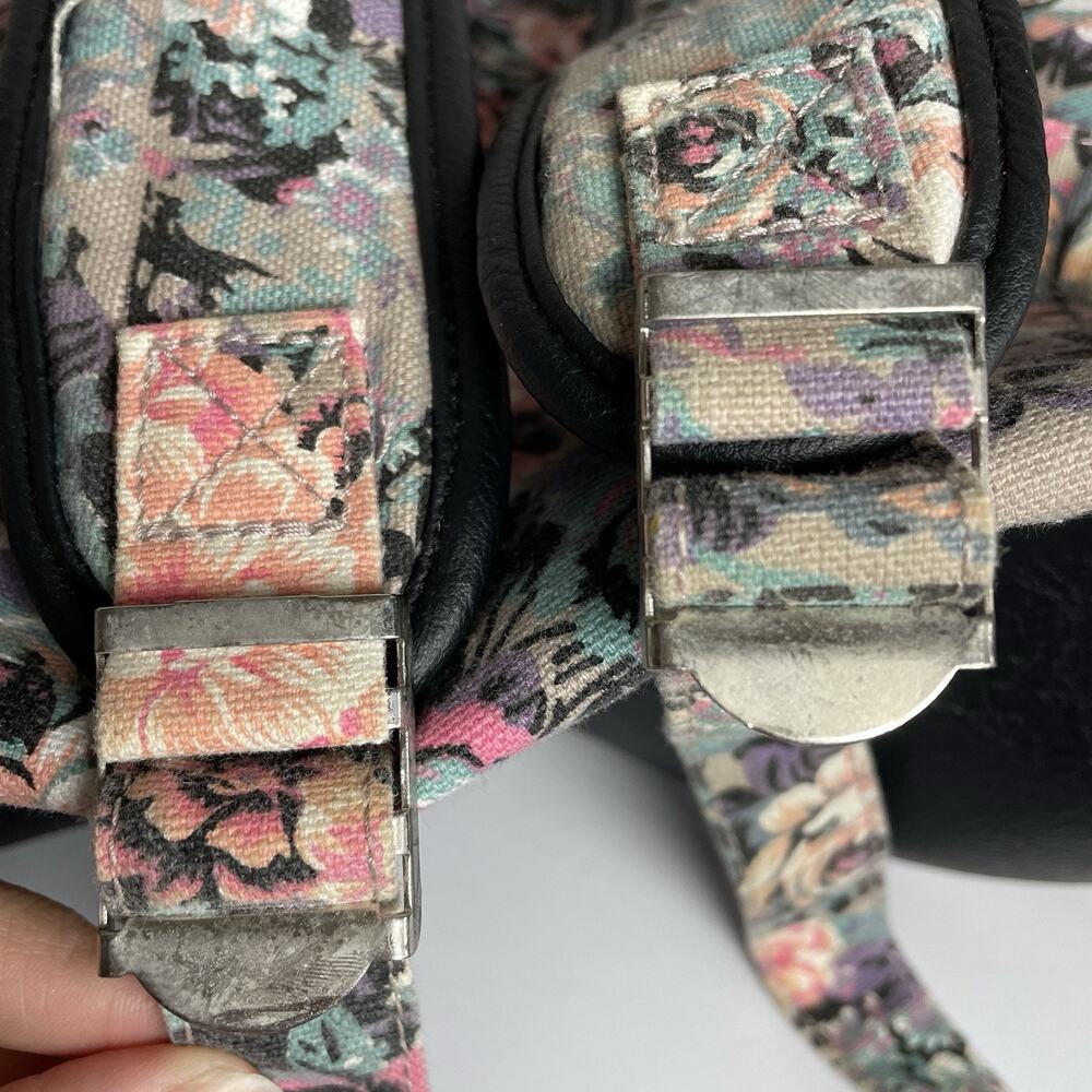 Candie's Floral Backpack Y2K 2010s Canvas Girly - Picture 3 of 9